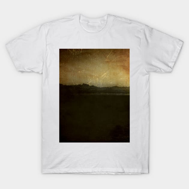 Old Print Photo - Ocean and Sky T-Shirt by Luminance